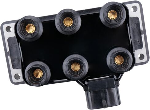 Ignition Coil Compatible with Ford 1991-2010 Explorer(Sport Trac) 4.0-V6 8th VIN: X K E, 1990-2011 Ranger 4.0L, Aerostar Mustang B3000 Taurus, 2002-08 Mountaineer 4.0L, #DGE446 FD480 in Saudi Arabia