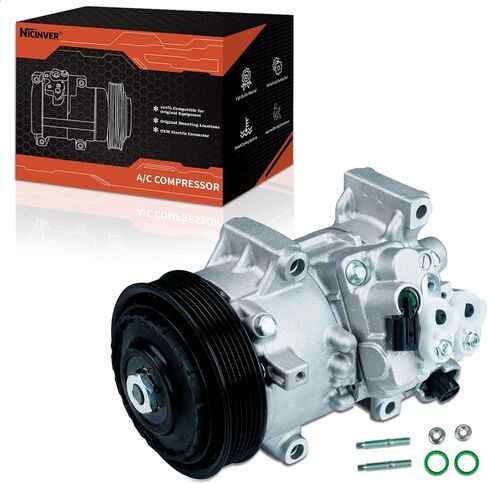 ضاغط تكييف الهواء و A/C القابض لـ T-oyota C-Orolla/M-ATRIX 1.8L 2011 2012 2013 447260-3373 447280-9060 447150-2111 447150-4840 471-1023 178322 88310-0210 88310-02710-02710-02710-02710-027. in Kuwait