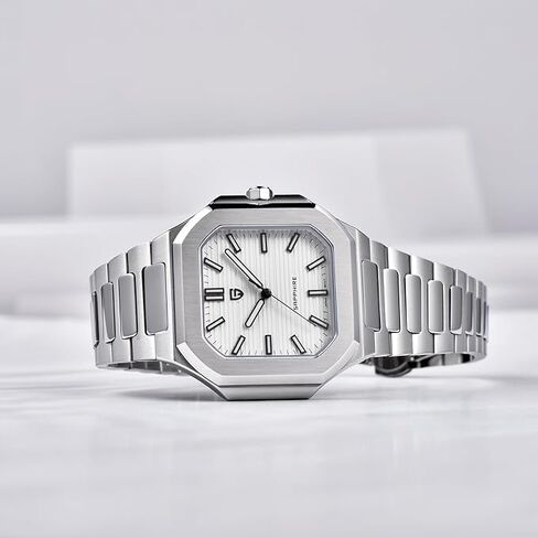 Pagani Design Men's Watch | حركة الكوارتز اليابانية VH31 | ساعة معصم الفولاذ المقاوم للصدأ للأعمال والخارجية | 50M مقاوم للماء | بطارية 5 سنوات in Kuwait