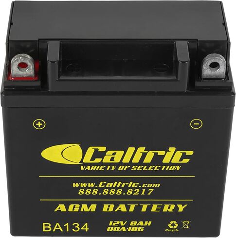 Caltric Agm Battery Compatible with Suzuki Lt160E Lt160 E Lt-F160 Ltf160 Quadrunner 160 2X4 1989-2004 in Saudi Arabia