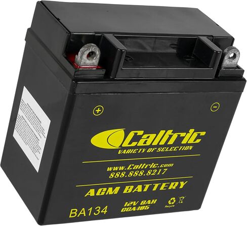Caltric Agm Battery Compatible with Suzuki Lt160E Lt160 E Lt-F160 Ltf160 Quadrunner 160 2X4 1989-2004 in Saudi Arabia