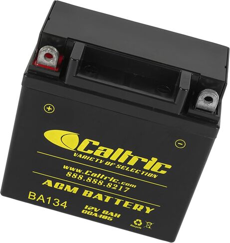 Caltric Agm Battery Compatible with Suzuki Lt160E Lt160 E Lt-F160 Ltf160 Quadrunner 160 2X4 1989-2004 in Saudi Arabia