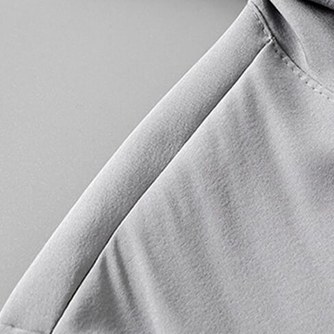 قمصان الحماية من أشعة الشمس Mens UPF 50+ صيد الأسماك الكامل سترة الأكمام الطويلة UV Rash Guard التبريد في الهواء الطلق هوديي في الهواء الطلق in Kuwait