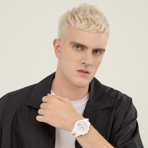 HUGO Men’s #LIT Multi Quartz Watch – Multifunction Movement with Lightweight TR90 Case – Bold, Playful, and Stylish Everyday Watch in Saudi Arabia