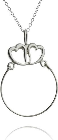FashionJunkie4Life Dainty Charm Holder Necklace | 18" Chain Pendant Necklace For Women in Saudi Arabia