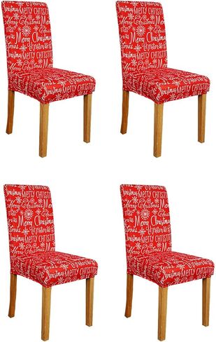 Roszwtit Valentines Day Chair Covers for Dining Room Set of 6 Valentines Heart Dining Chair Slipcovers 6 Pieces Valentine Anniversary Washable Removable Seat Protector 6 Pack Decor for Home and Party in Kuwait