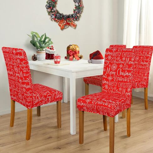 Roszwtit Valentines Day Chair Covers for Dining Room Set of 6 Valentines Heart Dining Chair Slipcovers 6 Pieces Valentine Anniversary Washable Removable Seat Protector 6 Pack Decor for Home and Party in Kuwait