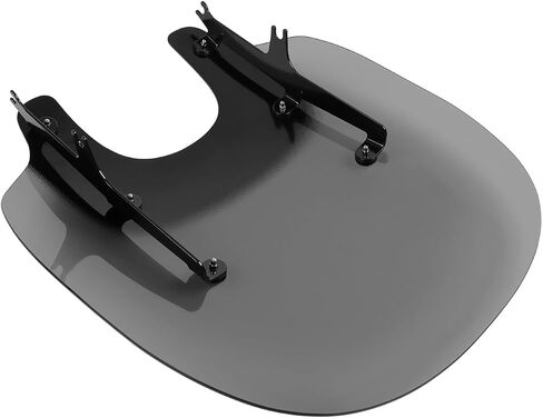 Motorcycle Windscreen Windshield Compatible with Harley Nightster 975 RH975 RH 975 22-24 Nighster 975 Special RH975S 23-24 PC Windscreen Double Bubble (L-Black Bracket) in Kuwait