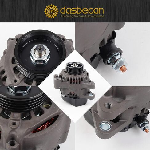 Dasbecan 12V 55A Alternators 8M0057693 8M0062515 8M0065239 Compatible with Mercury Marine Engine 135.0HP 150.0HP 150.0HP ProXS 150.0HP SeaPro Mercury Outboards 150L in Saudi Arabia