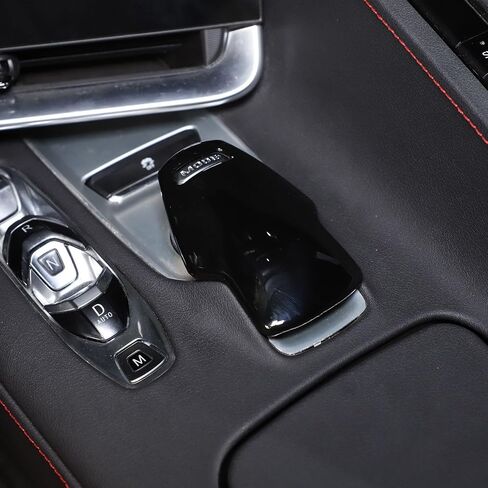 Car Center Console Engine Sport Mode Button Cover Trim for Chevrolet C8 Corvette Stingray Z06 2020-2025 Car Decoration Accessories (Carbon Fiber Pattern) in Saudi Arabia