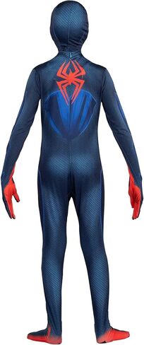 MARVEL Kid's Classic Spider-Man Miles Morales Zentai Suit, Spiderman Costume for Halloween X-Small in Saudi Arabia