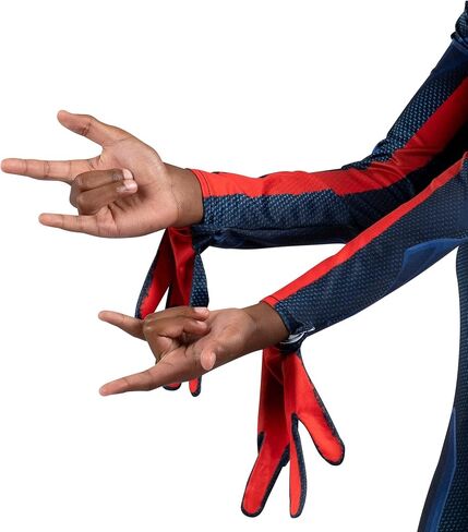 MARVEL Kid's Classic Spider-Man Miles Morales Zentai Suit, Spiderman Costume for Halloween X-Small in Saudi Arabia