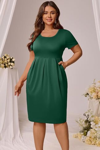 ثياب زائد للرياح بالإضافة إلى Curvy Women Church Cocktain in Kuwait