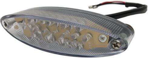 Universal 12V 28-LEDs Motorcycle Brake Warning Tail light Compatible with Cruiser Chopper Cafe ATV Racer Dirt Bike License Plate Light (Smoke) in Kuwait