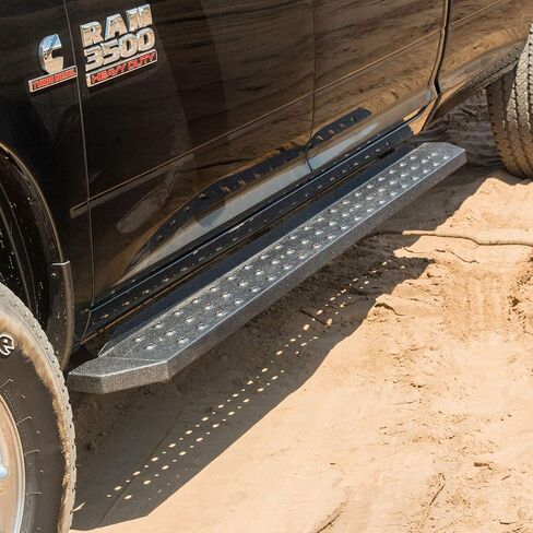 Aries C2885 Ridestep 6-1/2 "× 85" لوحات تشغيل فولاذ أسود (بدون قوسين) in Kuwait