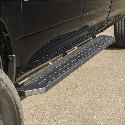 Aries C2885 Ridestep 6-1/2 "× 85" لوحات تشغيل فولاذ أسود (بدون قوسين) in Kuwait