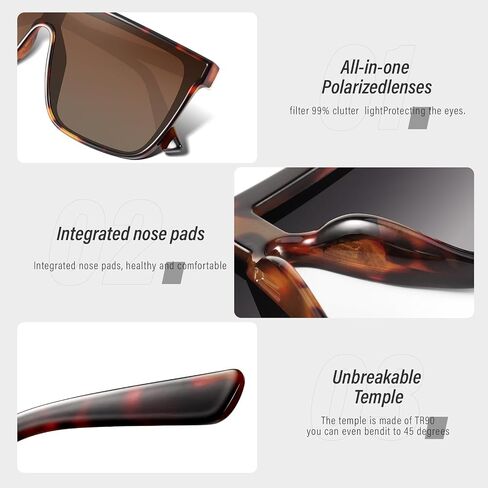 KUGUAOK Vintage Oversized Square Sunglasses for Women Big Large Frame Shades Goggle Siamese Lens UV Protection Sun Glasses in Saudi Arabia