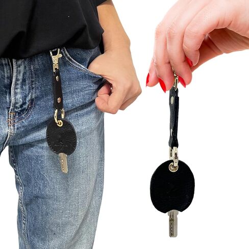 حلقة مفتاح جلدية أصلية ، غلاف رئيسي للرجال ، النساء ، حامل المفاتيح ، الغطاء الرئيسي للمفتاح المكسور ، واقي المفتاح ، حافظة الجوية ، حامل الجوية in Kuwait