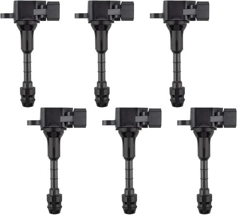 UF-401 Ignition Coil Packs for Infiniti FX35 2003-2008 G35 2003-2007 M35 2006-2008 Nissan 350Z 2003-2006, 22433AL615 22433AL61C, Pack of 6 in Saudi Arabia