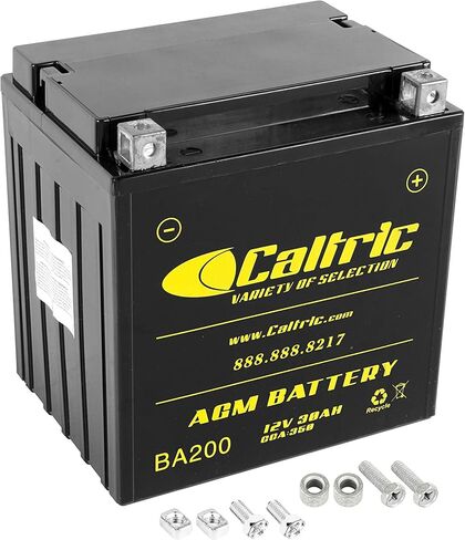 Caltric Agm Battery th Compatible with Polaris Ranger 800 4X4 Efi 2010 2011 2012 2013 2014 in Saudi Arabia