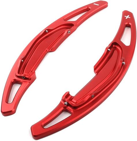Hibeyo 2PCS التوجيهات عجلة التدوير مقلوب أغطية BMW F12 M2 M3 M5 M5 X5M X6M F87 F86 F80 F82 F83 F10 M6 Car Accessories Sports Paddle Shift Red in Kuwait