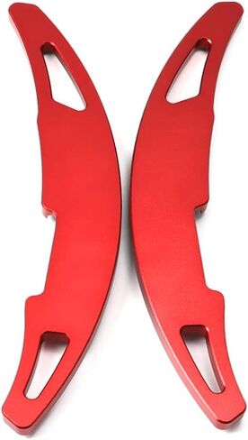 Hibeyo 2PCS التوجيهات عجلة التدوير مقلوب أغطية BMW F12 M2 M3 M5 M5 X5M X6M F87 F86 F80 F82 F83 F10 M6 Car Accessories Sports Paddle Shift Red in Kuwait