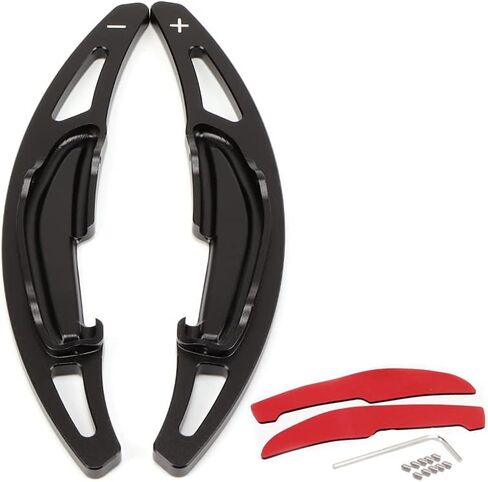 Hibeyo 2PCS التوجيهات عجلة التدوير مقلوب أغطية BMW F12 M2 M3 M5 M5 X5M X6M F87 F86 F80 F82 F83 F10 M6 Car Accessories Sports Paddle Shift Red in Kuwait