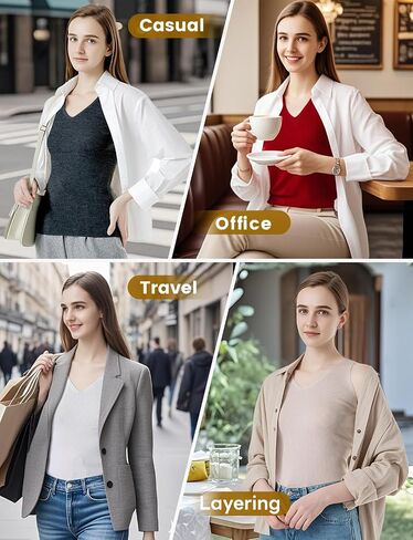 100% Merino Wool Women Tank Top | Wool Shirt for Women. Soft Lightweight Breathable V-Neck Sleeveless Vest in Saudi Arabia