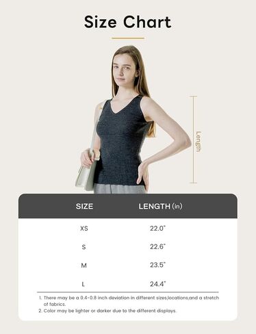 100% Merino Wool Women Tank Top | Wool Shirt for Women. Soft Lightweight Breathable V-Neck Sleeveless Vest in Saudi Arabia