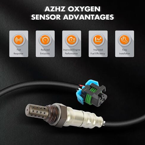 Oxygen O2 Sensor Replacement for Yukon XL 1500 5.3L 4Door 2006 for Yukon 5.3L 4Door 2006 AZHZ Upstream and Downstream Heated Oxygen Sensor Replace SG1066 SG277 in Saudi Arabia