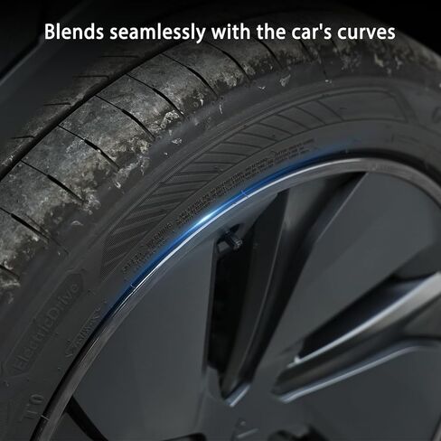 بالنسبة إلى حامي حافة عجلات Tesla 20in ، واقي Hubcaps للموديل 3/Y/X/S RIM RIM RING RINGS FOR TESLA (4pcs Black) in Kuwait
