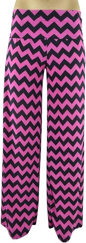 Belle Donne Women Palazzo Pants Chevron Aztec Tribal Highwaist Pants Plus Size in Kuwait