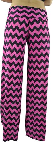 Belle Donne Women Palazzo Pants Chevron Aztec Tribal Highwaist Pants Plus Size in Kuwait