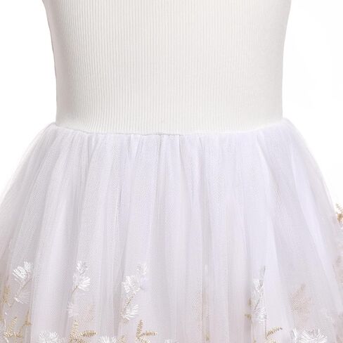 IBTOM CASTLE Toddler Girls Butterfly Dress Flutter Sleeve Princess Tulle Tutu Dress Fairy Birthday Party Summer Sundress in Saudi Arabia