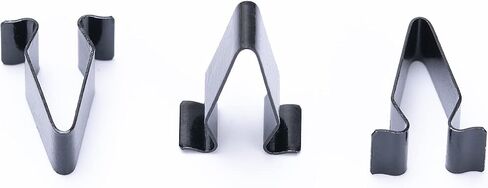 OAUTOO 20PCS 22 مم مقطع لوحة صلب سوداء سوداء ل 4A0-867-276 VW AUDI 4A0867276 in Saudi Arabia