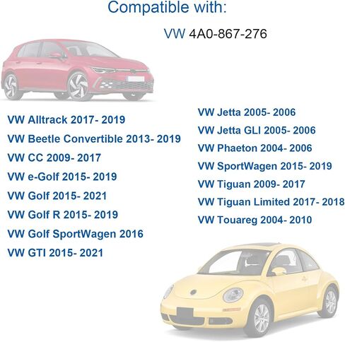 OAUTOO 20PCS 22 مم مقطع لوحة صلب سوداء سوداء ل 4A0-867-276 VW AUDI 4A0867276 in Saudi Arabia