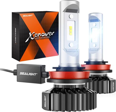 مصابيح الضباب LED SELIGHT S7S H9/H8/H11 ، 60000LM ألمع في ، 6500 كيل in Kuwait