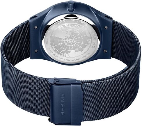 Bering Men's Watch Solar Motion - Solar Collection مع الفولاذ المقاوم للصدأ وزجاج الياقوت 14440 -xxx ساعات معصم in Saudi Arabia