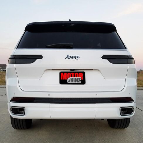 Slickmod Precut Vinyl Smoke Tint لعام 2022-2023 Jeep Grand Cherokee Reflector (20 ٪ دخان مظلم ، 5. العاكس) in Saudi Arabia