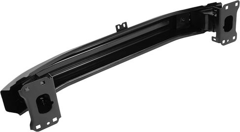 HECASA Front Impact Bar Ban Bumper تعزيز متوافق مع 2011-2018 VW Volkswagen Jetta استبدال VW1006138 5C6807109B 5C6807109G VW1006141 بدون تصادم تحذير من الصلب الأسود الأسود in Saudi Arabia