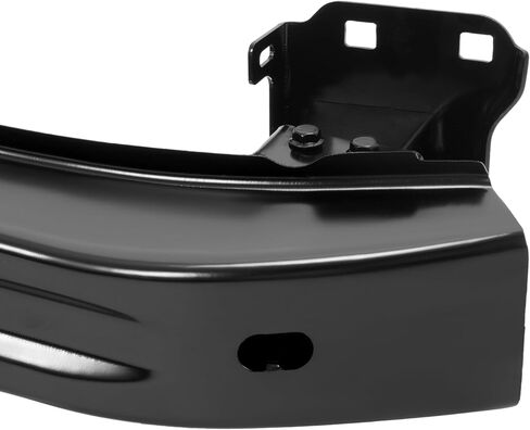 HECASA Front Impact Bar Ban Bumper تعزيز متوافق مع 2011-2018 VW Volkswagen Jetta استبدال VW1006138 5C6807109B 5C6807109G VW1006141 بدون تصادم تحذير من الصلب الأسود الأسود in Saudi Arabia