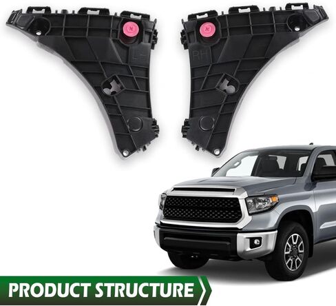 Bracker Grand Orange Front Prackets 1 زوج متوافق مع Toyota Tundra 2014 2015 2015 2017 2018 2018 in Saudi Arabia