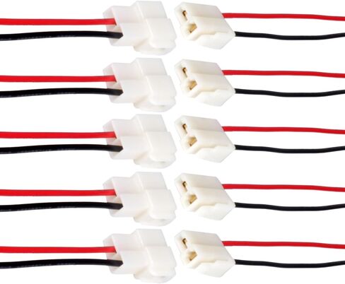 الذكور أنثى مقبس محطة 6.3 مم 2Pin موصلات سلك السيارات الكهربائية لسيارة الدراجات النارية (2Pin - 5pairs) in Kuwait