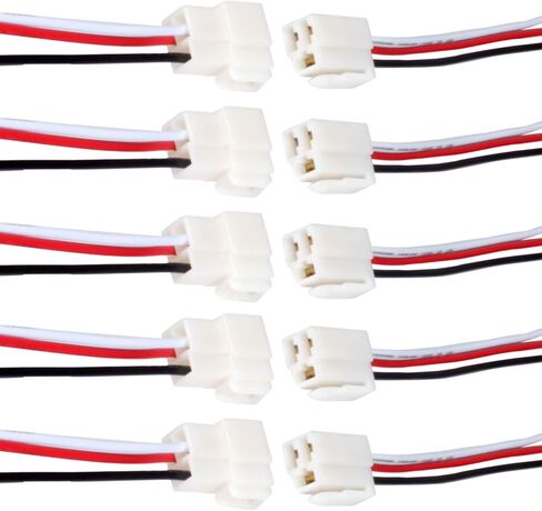 الذكور أنثى مقبس محطة 6.3 مم 2Pin موصلات سلك السيارات الكهربائية لسيارة الدراجات النارية (2Pin - 5pairs) in Kuwait