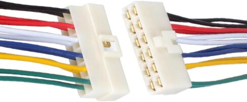 الذكور أنثى مقبس محطة 6.3 مم 2Pin موصلات سلك السيارات الكهربائية لسيارة الدراجات النارية (2Pin - 5pairs) in Kuwait