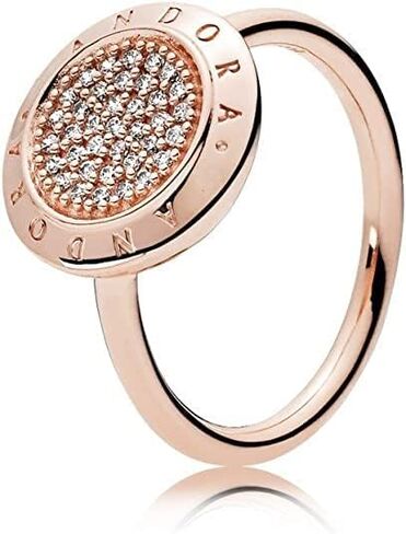 PANDORA Signature Ring, Rose & Clear CZ, With Gift Box in Saudi Arabia