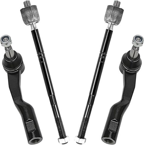 Detroit Axle - Front Tie Rods for 2013 2014 Chevrolet Malibu 2016 Chevrolet Malibu Limited 4 Inner & Outer Tie Rod End Links Replacement in Saudi Arabia