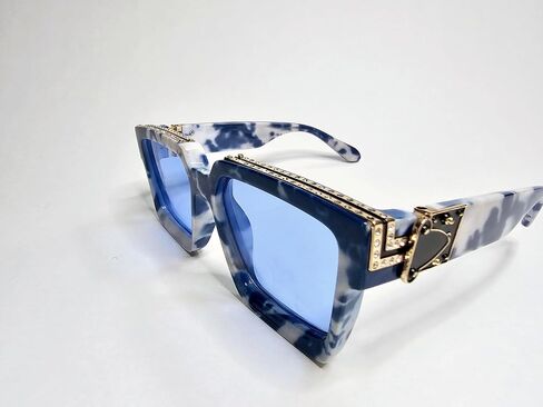 Luxury Eyewear, Designer Square Sunglasses, UV 400 protection, Thick and strong Frame, for Men and Women in Saudi Arabia