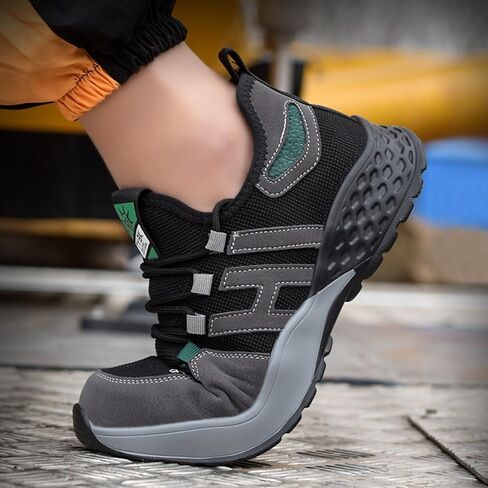 Steel Toe Work Shoes for Men Women Safety Sneakers Construction Industrial Comfortable Steel Toe Sneakers for Men Women in Saudi Arabia