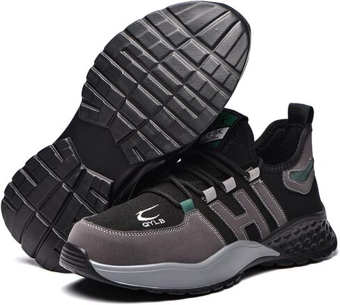 Steel Toe Work Shoes for Men Women Safety Sneakers Construction Industrial Comfortable Steel Toe Sneakers for Men Women in Saudi Arabia